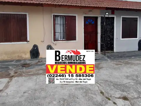 Casa en Venta en Mar del Tuyú, Partido de La Costa