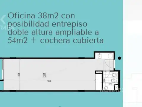 Oficina en Venta al Este