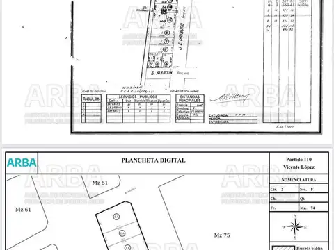Lote en venta en Vicente Lopez