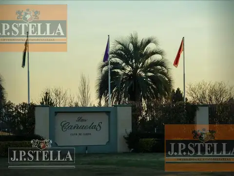 Lote de Terreno 1235 m2 con 3 Frentes - Las Cañuelas Club de Campo