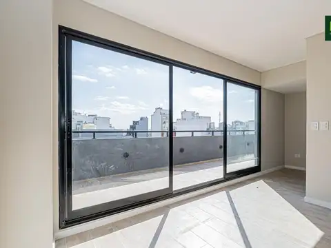 Departamento 2 ambientes con 2 baños