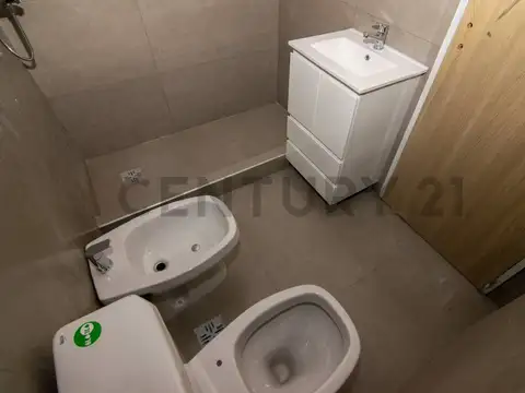 Departamento Monoambiente con 1 baño