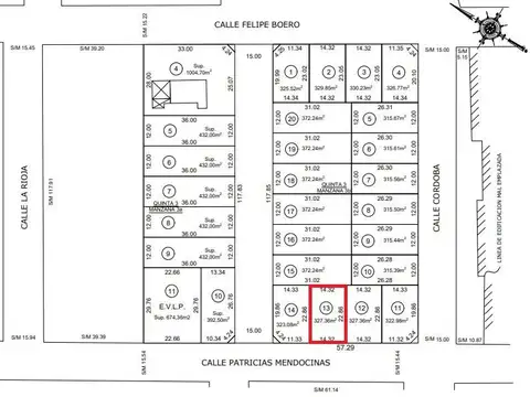 Terreno en Venta en Belen De Escobar, USD 20.000