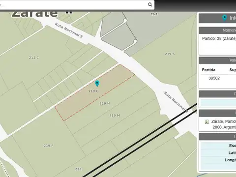 RUTA 9, KM 89, ZARATE, BA.