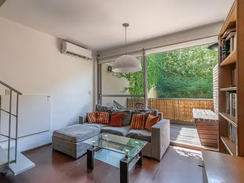 Dúplex 3 ambientes balcón aterrazado -contrafrente- Villa Crespo