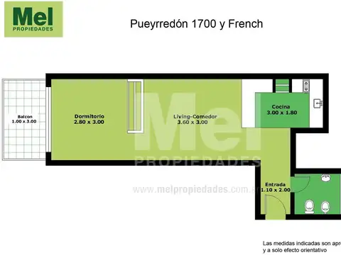 Av. Pueyrredón 1700, Piso 5