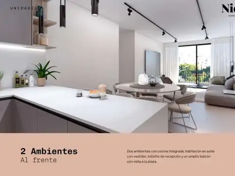 Departamento en Venta con 1 cocheras