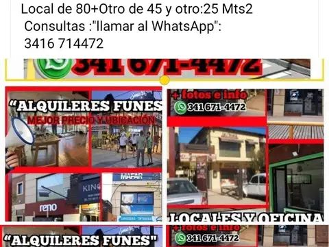 Local en Alquiler en Funes, $ 1.111