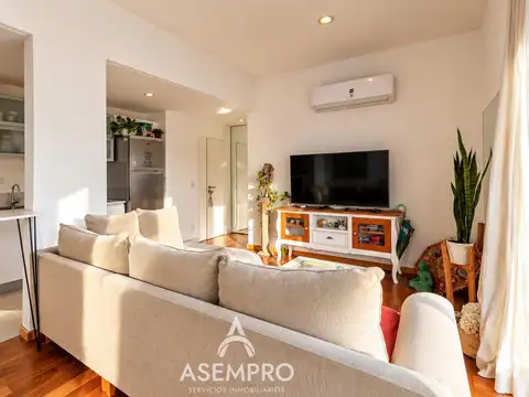 Departamento 2 ambientes con 2 baños