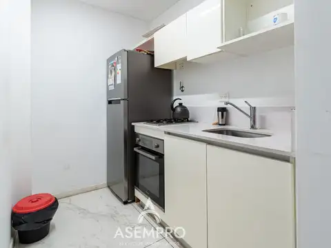 Departamento 2 ambientes con 2 baños