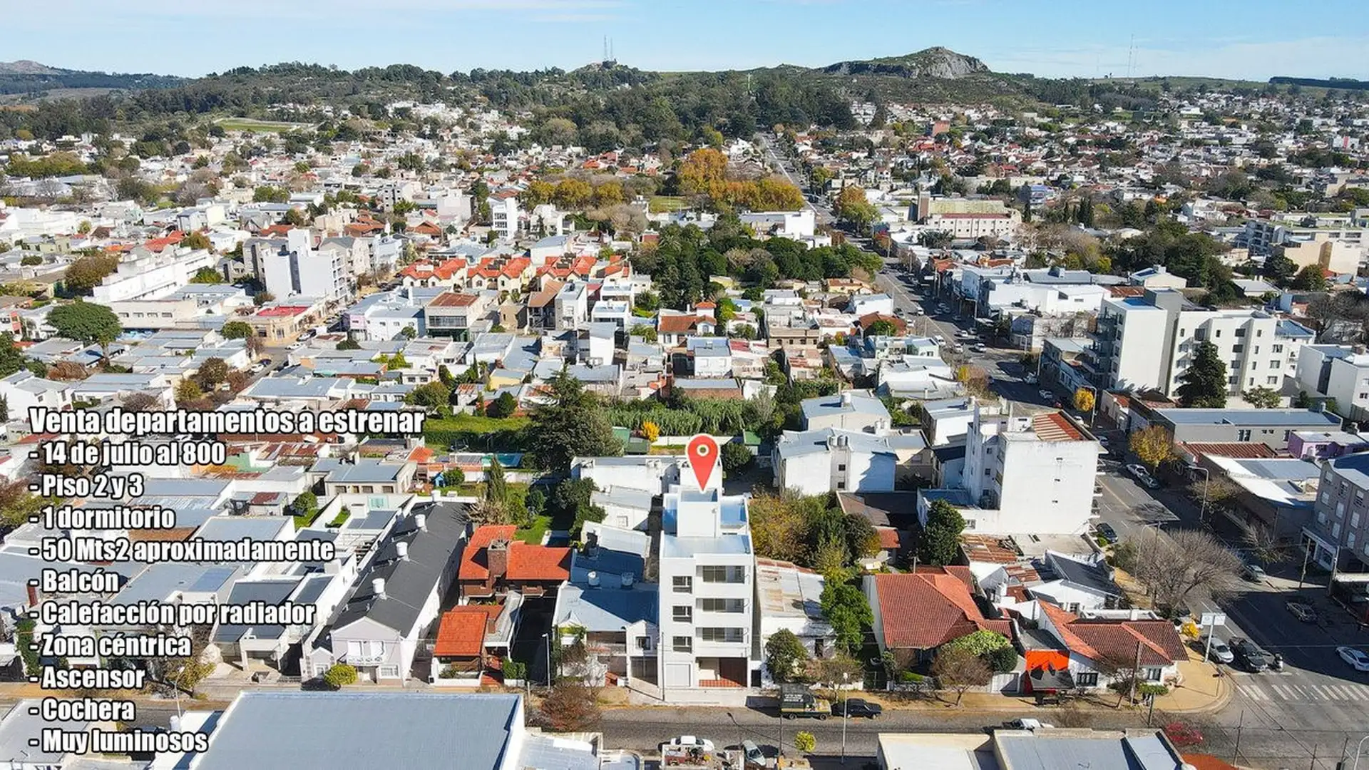 Depto 2 amb, 50m² a estrenar — Ideal inversión en Tandil