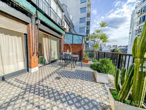 2 ambientes con balcon terraza en Botanico