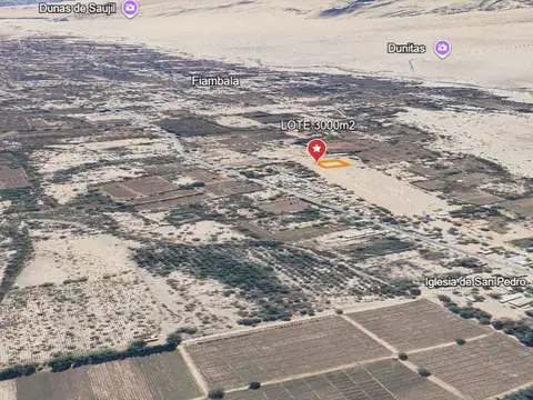 VENTA LOTE FIAMBALA CATAMARCA 3000 M2 DESARROLLO