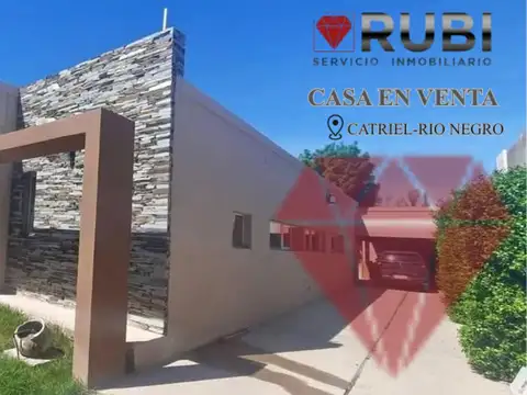 CASA EN VENTA EN CATRIEL-RIO NEGRO