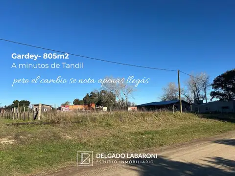 LOTE EN VENTA - GARDEY