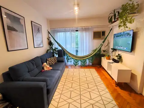 Departamento con renta frente a Parque Las Heras