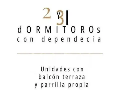 Departamento en Venta A Estrenar