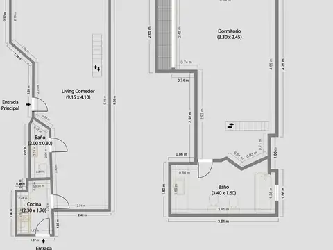ALQUILER DEPARTAMENTO 2 AMBIENTES RECOLETA
