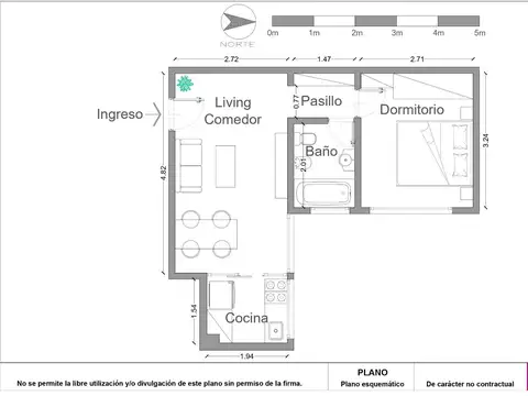 Departamento en Alquiler en Flores, $ 550.000
