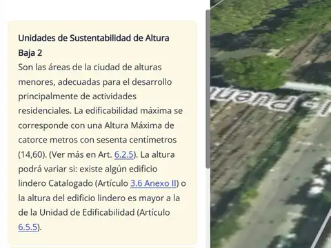 Venta Terreno Villa Ortuzar USAB 2 - PB + 4pisos