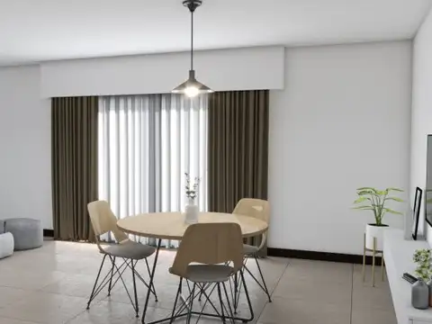 Departamento 3 ambientes con 1 baño