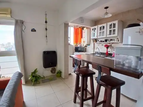 Departamento 2 ambientes con 1 baño