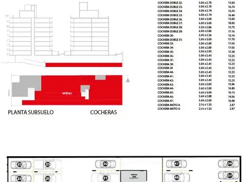 Cochera en Centro