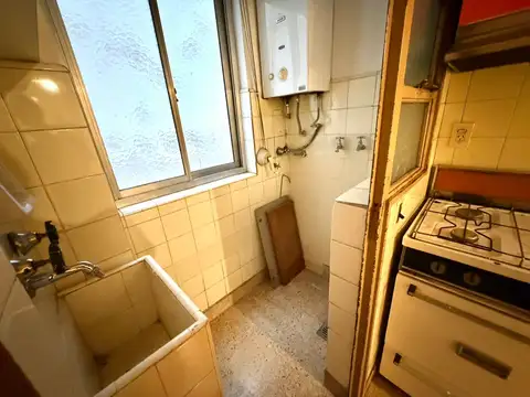 Departamento 2 ambientes con 1 baño