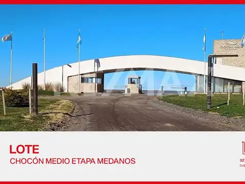 LOTE EN VENTA EN CHOCON MEDIO ETAPA MEDANOS