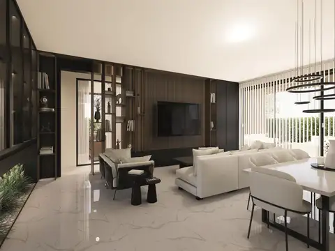 Casa 3 ambientes con 2 baños