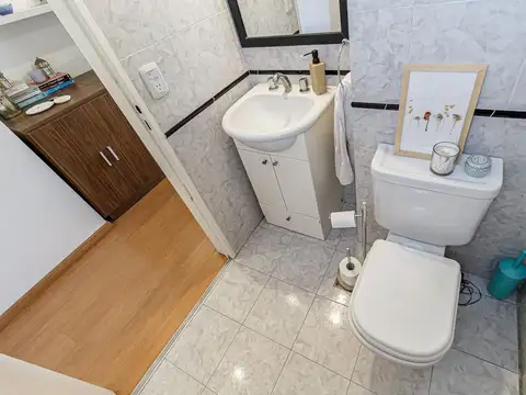 Departamento 2 ambientes con 2 baños