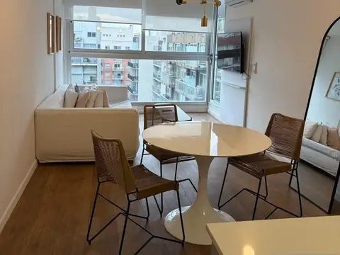Departamento 2 ambientes con 2 baños