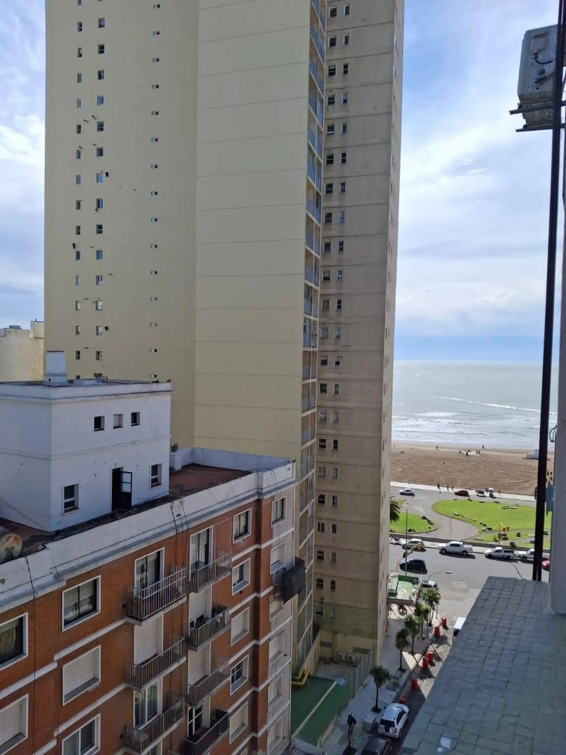 Depto 1 amb con vista lateral al mar, 23m² — Torreón