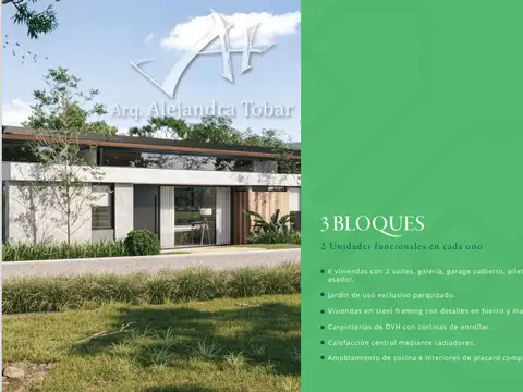 Casas en PB con 2 suites y piscina privada