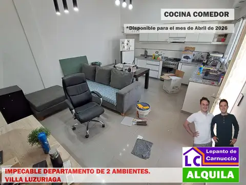 Departamento en Alquiler de 2 ambientes