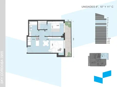 AV. CÓRDOBA 2955-11° C