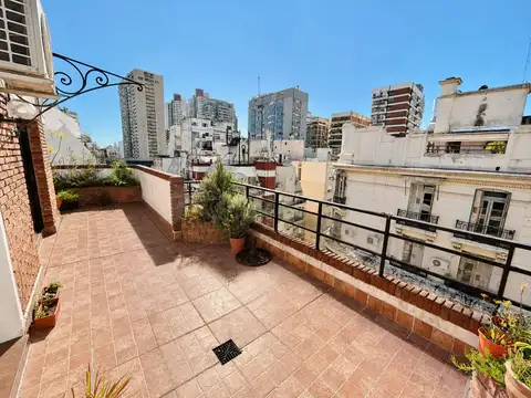 RETASADO: PISO C/DOS TERRAZAS A MTS DEL ALTO PALERMO