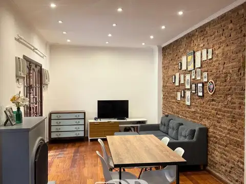 Impecable Departamento 3 Ambientes 85mts Con Patio Y Hogar A Leña Reciclado Avellaneda