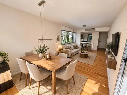DEPARTAMENTO 3 AMBIENTES ALQUILER SAN ISIDRO COCHERA PISCINA JARDIN