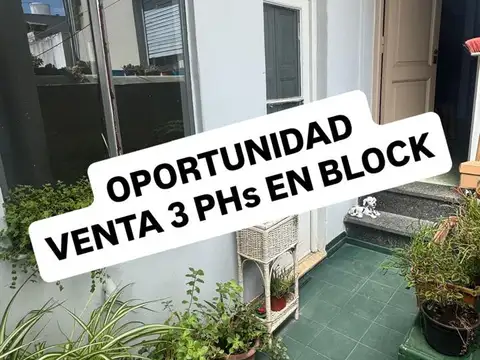 VENTA DE 3 PHs  EN BLOCK, OPORTUNIDAD