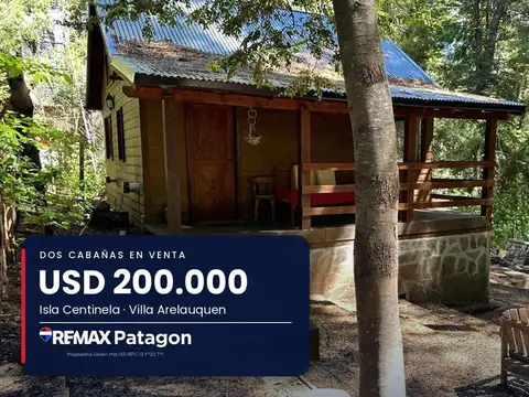 Venta en conjunto-2 cabañas en ph con lote propio