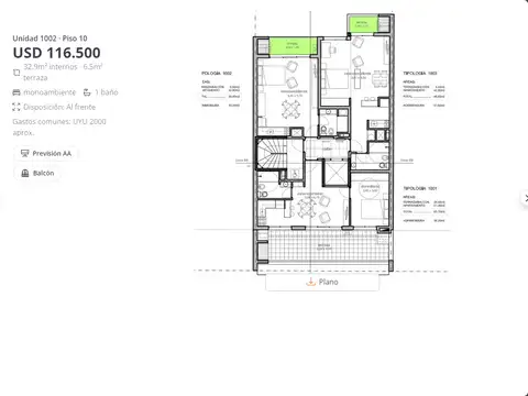 Departamento en Venta A Estrenar