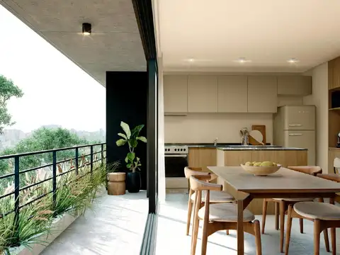 Venta departamento 2 ambientes con terraza en Morón (8ºA)