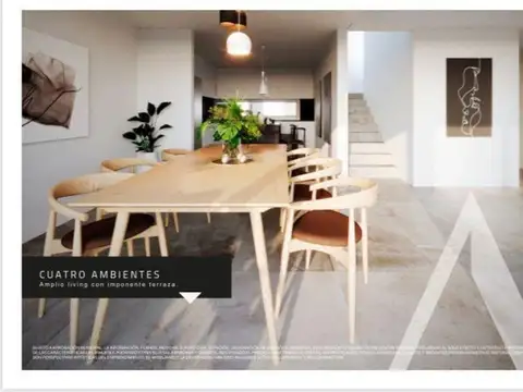 4 Ambientes en Monte Castro