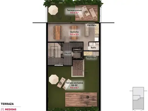 Departamento en Venta en Abasto, USD 83.269