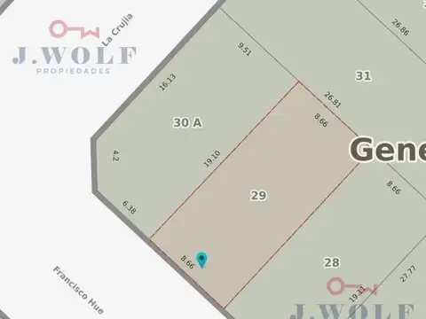 Terreno en Venta en San Andres, USD 120.000