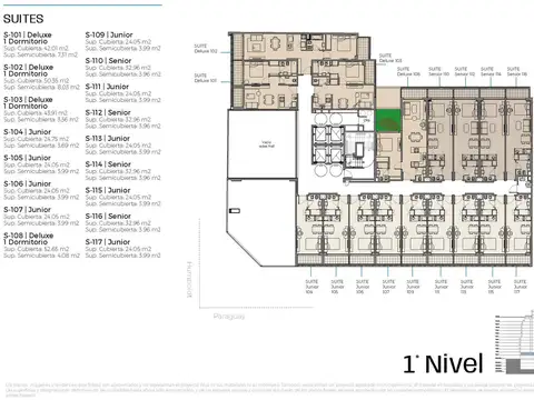 DEPARTAMENTO - VENTA - MONOAMB - BALCON - FULL AMENITIES - PALERMO HOLLYWOOD