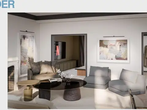 Departamento Monoambiente con 3 baños