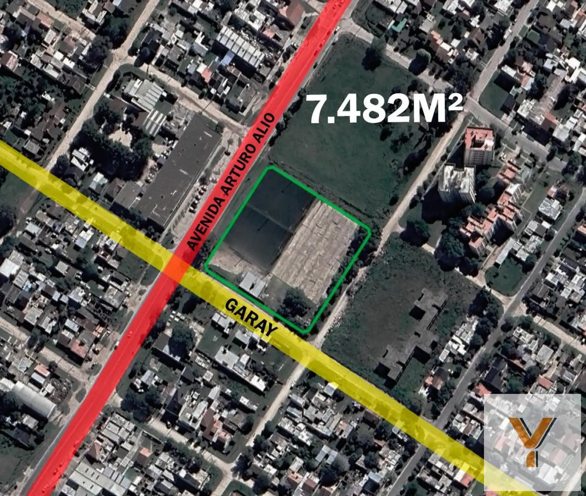 Terreno en venta - 7.482Mts2