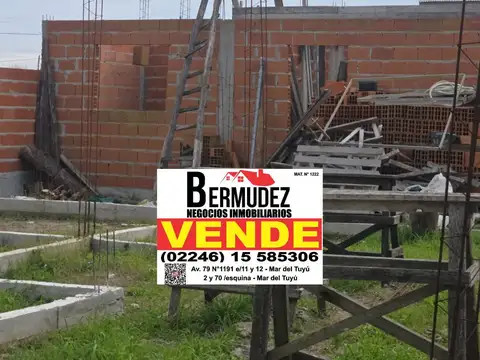 Chalet venta 3 amb Mar del tuyu calle 67 entre 8 y 9
